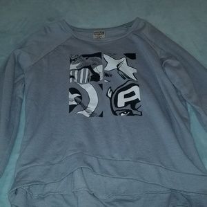 Marvel pullover sweat shirt